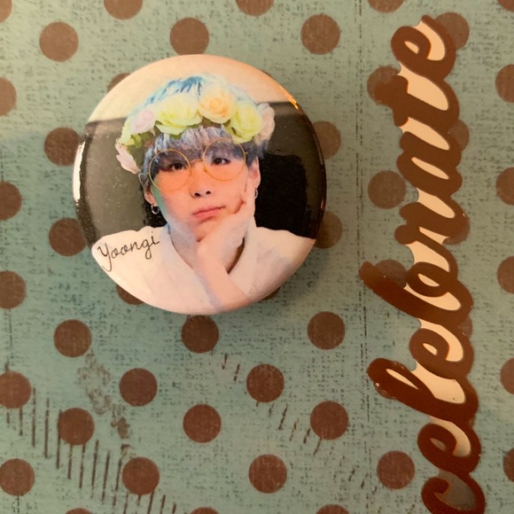 Other - BTS Min Yoongi pinback button